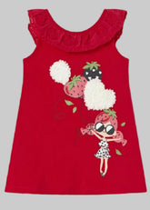 Mayoral Baby Girls Dress Red