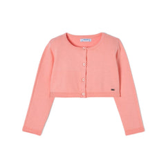 MAYORAL Mini Girls basic knitted cardigan