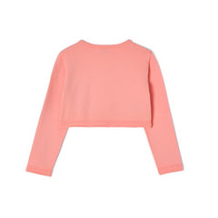 Girls Knit Cardigan Flamingo