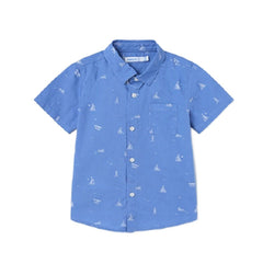 Baby Boys Print Shirt Atlantic