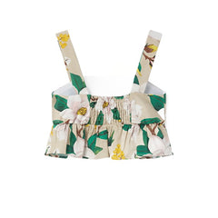 Girls JNR Knot Top with Crepe Shorts