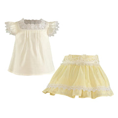 Girls Miranda Top Skirt Set