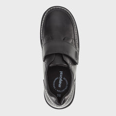 Boys Black School Shoes