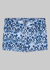 Mayoral Girls Printed Shorts Blue Ink