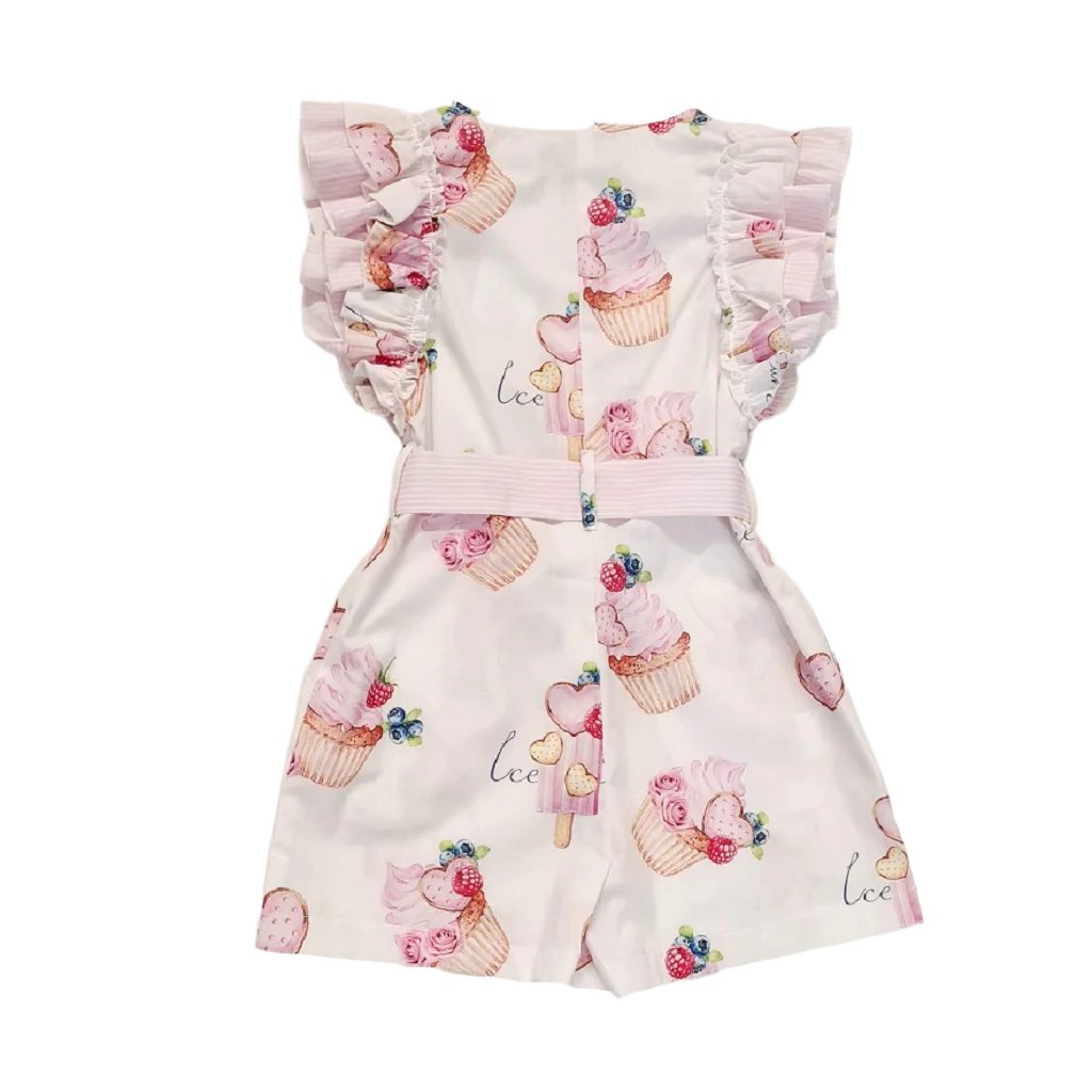 BALLOON CHIC Cupcake Playsuit Pale Pink BALLOON CHIC Cupcake Playsuit Pale Pink