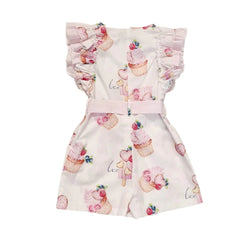 BALLOON CHIC Cupcake Playsuit Pale Pink