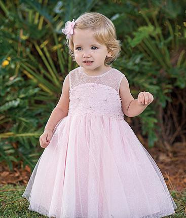 Ceremonial Ballerina Length Dress 070022 Pink - Kizzies, Dresses - Childrens Wear Ceremonial Ballerina Length Dress 070022 Pink - Kizzies, Dresses - Childrens Wear