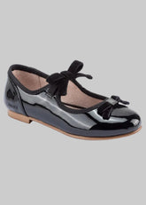 Mayoral Girls Black Patent Shoes