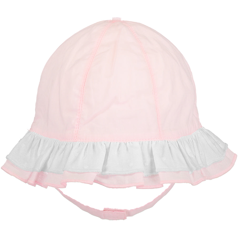Baby Girls Pink Sunhat Baby Girls Pink Sunhat