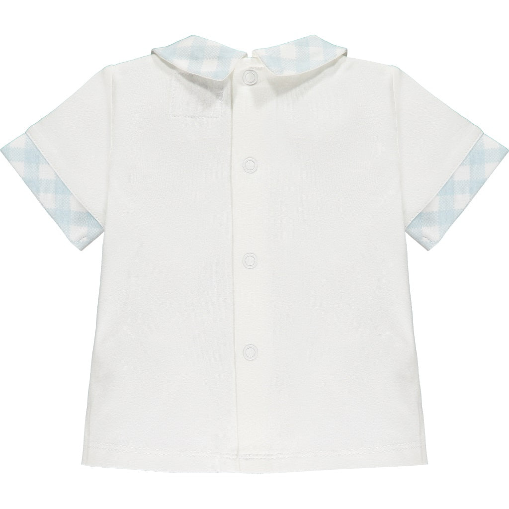 Benedict Check Print Top Short Set Benedict Check Print Top Short Set