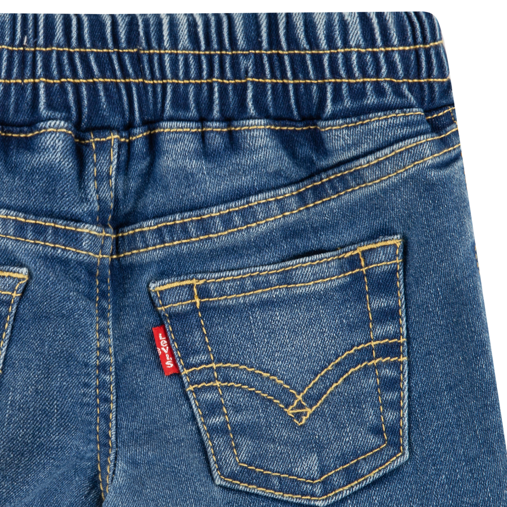 LEVIS Baby Boys Core Logo Denim Short Set LEVIS Baby Boys Core Logo Denim Short Set