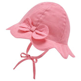 Baby Girls Pink Cap Waves