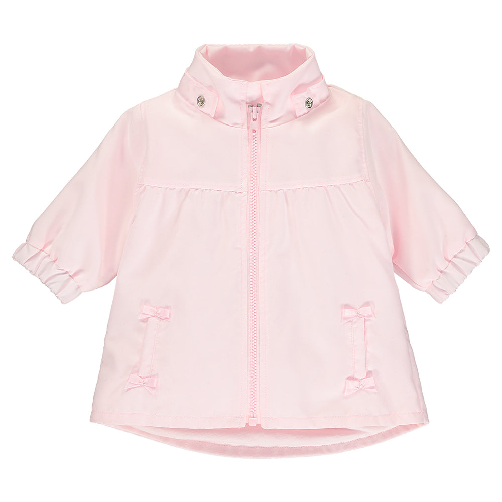 Soren Baby Girls Pink Showerproof Jacket Soren Baby Girls Pink Showerproof Jacket