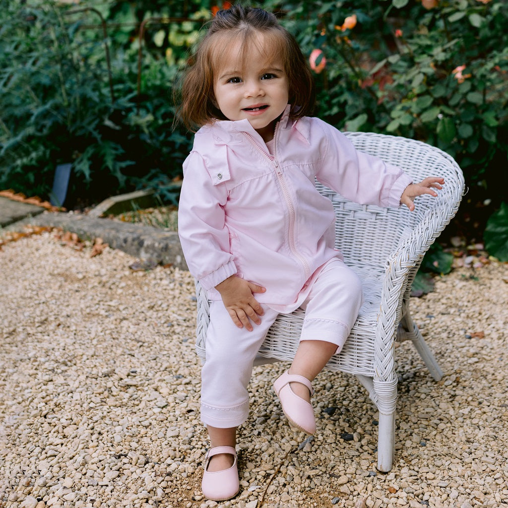 Soren Baby Girls Pink Showerproof Jacket Soren Baby Girls Pink Showerproof Jacket
