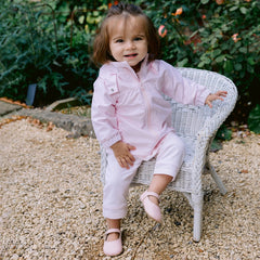 SOREN Baby Girls Pink Showerproof Jacket