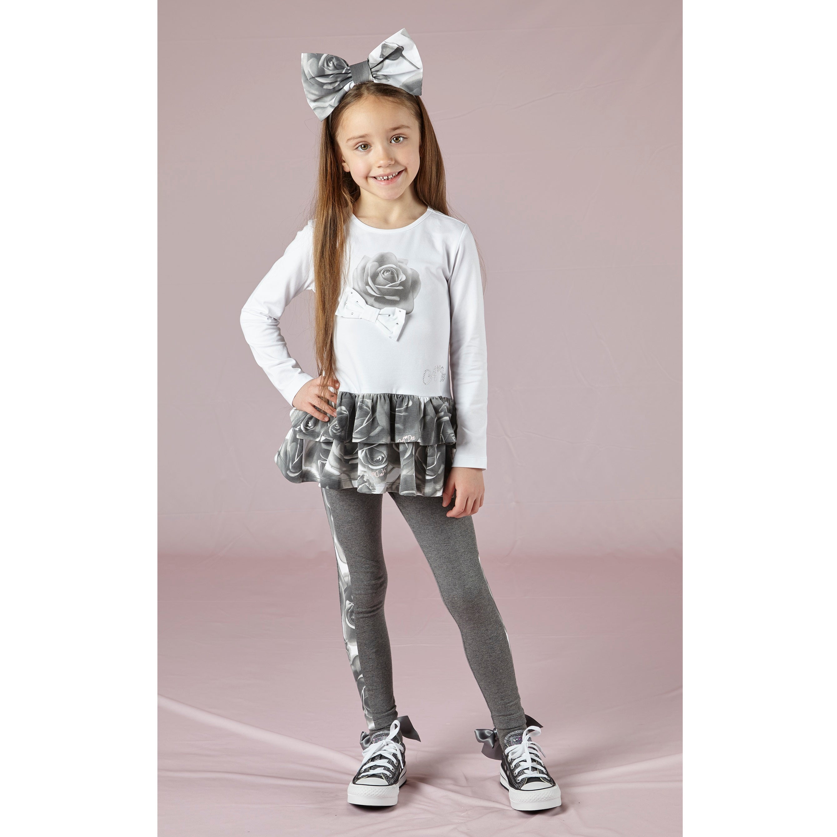 ADEE Winter Rose Panel Legging Set ADEE Winter Rose Panel Legging Set