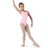 Round Neck Tank Leotard Pale Pink - Kizzies, Leotard - Childrens Wear