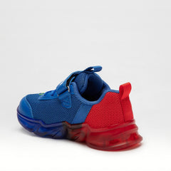 Bull Boys T-Rex Lights Blue Trainers | Kizzies Childrenswear