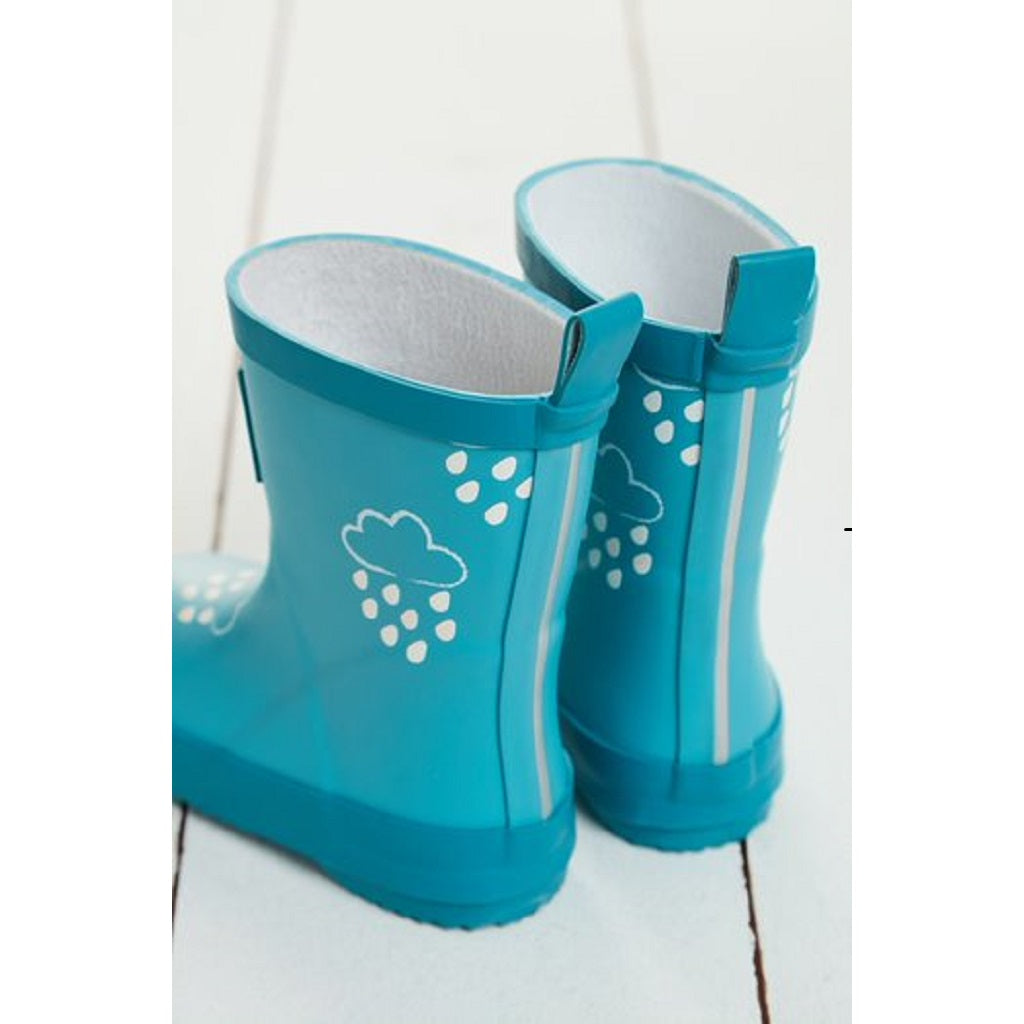G&A Kids Colour Changing Wellies Aqua G&A Kids Colour Changing Wellies Aqua