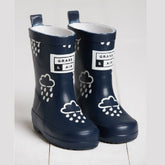 G&A Kids Colour Changing Wellies Navy