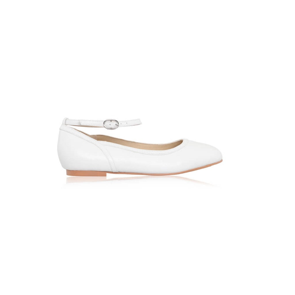 Hanna Leather Communion & Flower Girl Shoes