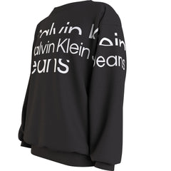 CALVIN KLEIN Logo Sweatshirt Black