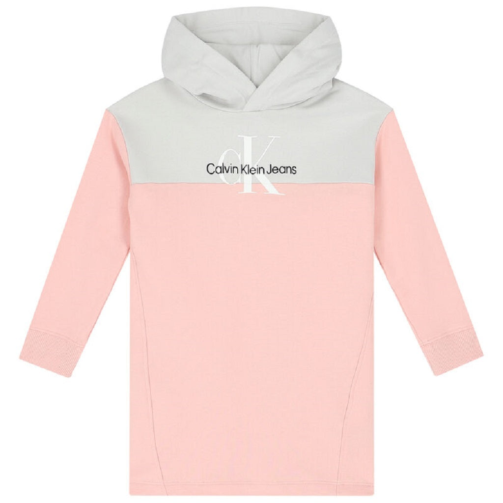 CALVIN KLEIN Colourblock Hoodie Dress CALVIN KLEIN Colourblock Hoodie Dress