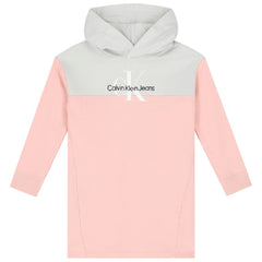 CALVIN KLEIN Colourblock Hoodie Dress