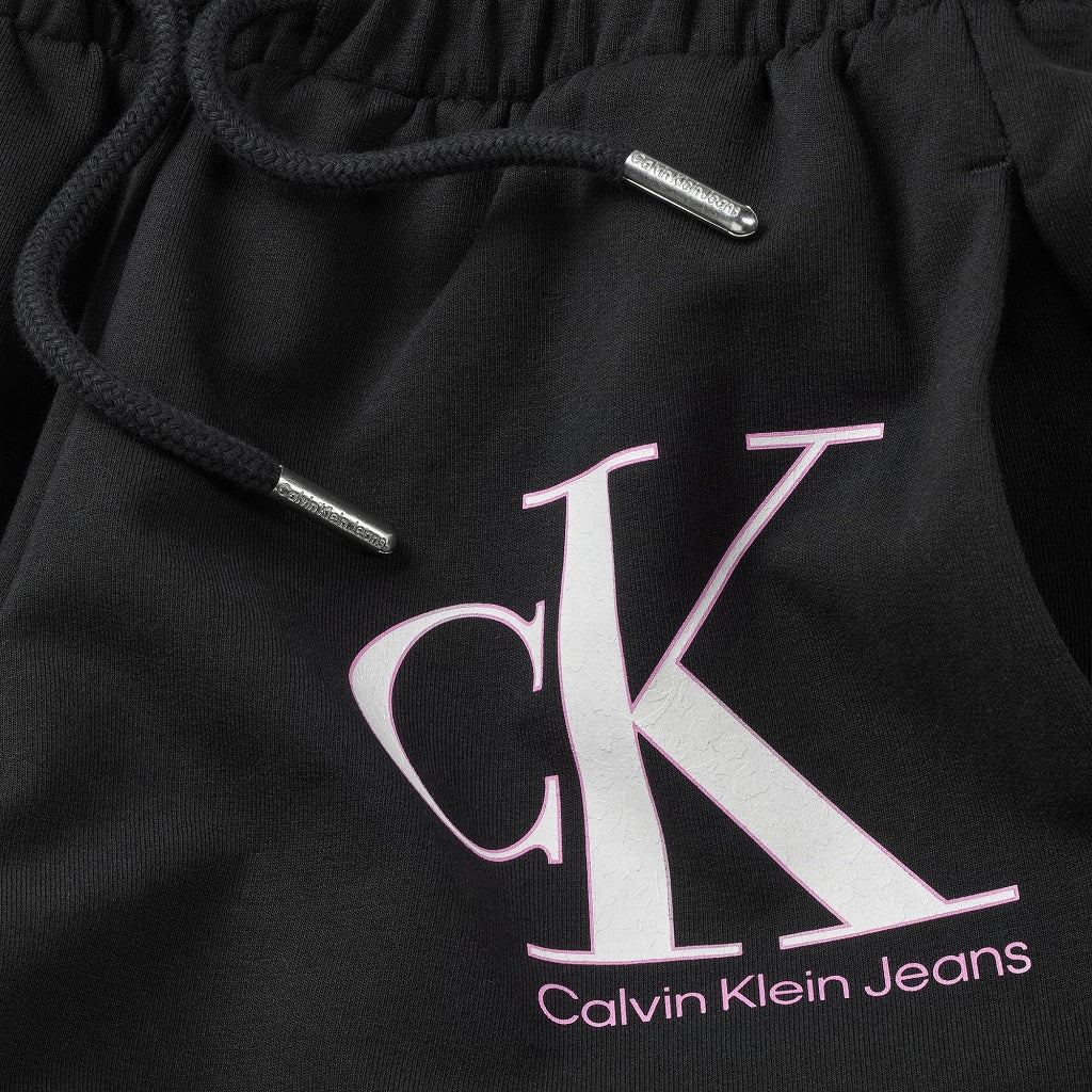 CALVIN KLEIN Girls CLR Reveal Monogram Shorts CALVIN KLEIN Girls CLR Reveal Monogram Shorts