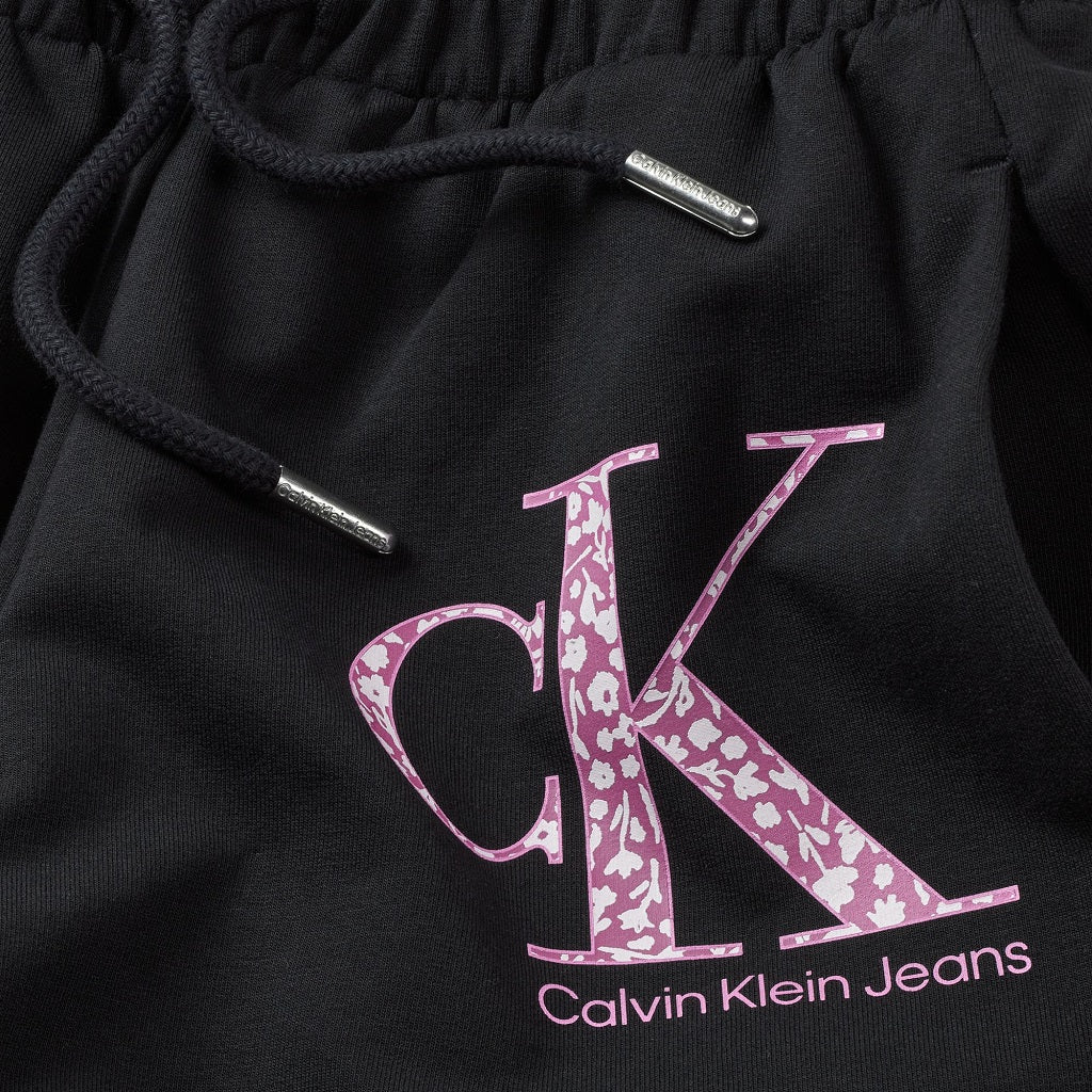 CALVIN KLEIN Girls CLR Reveal Monogram Shorts CALVIN KLEIN Girls CLR Reveal Monogram Shorts