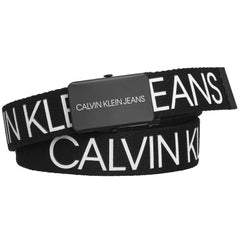 CALVIN KLEIN Kids Canvas Logo Belt