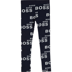 BOSS Girls Crop Top & Leggings Set