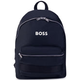 BOSS KIDS 3D LOGO Rucksack Navy