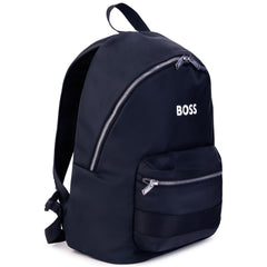 BOSS KIDS 3D LOGO Rucksack Navy