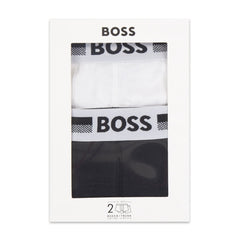 BOSS KIDS Set of 2 Boxer Shorts Black