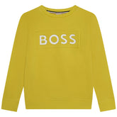 BOSS Kids Sweatshirt Lime - Kizzies