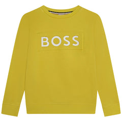 BOSS Kids Sweatshirt Lime - Kizzies