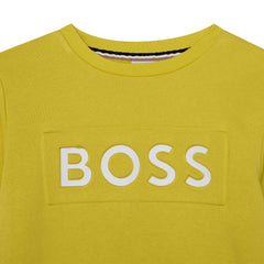 BOSS KIDS Sweatshirt Lime