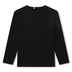 BOSS KIDS Long Sleeved T-Shirt Black