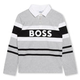 BOSS Kids Long Sleeve Polo