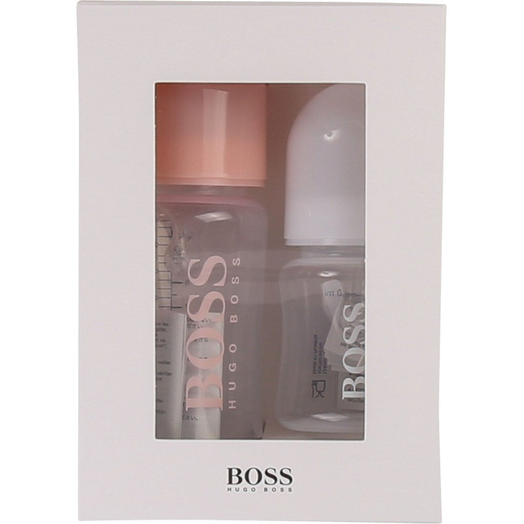 BOSS Baby Pink Bottles Gift Set - Kizzies, Gift Sets - Childrens Wear BOSS Baby Pink Bottles Gift Set - Kizzies, Gift Sets - Childrens Wear