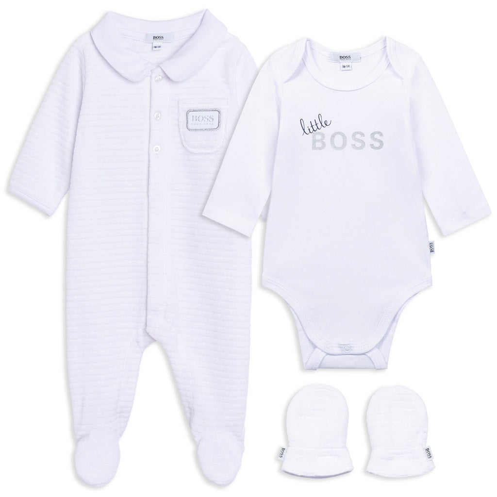 Hugo boss store baby bibs