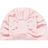 LITTLE A Diamante Turban Pink