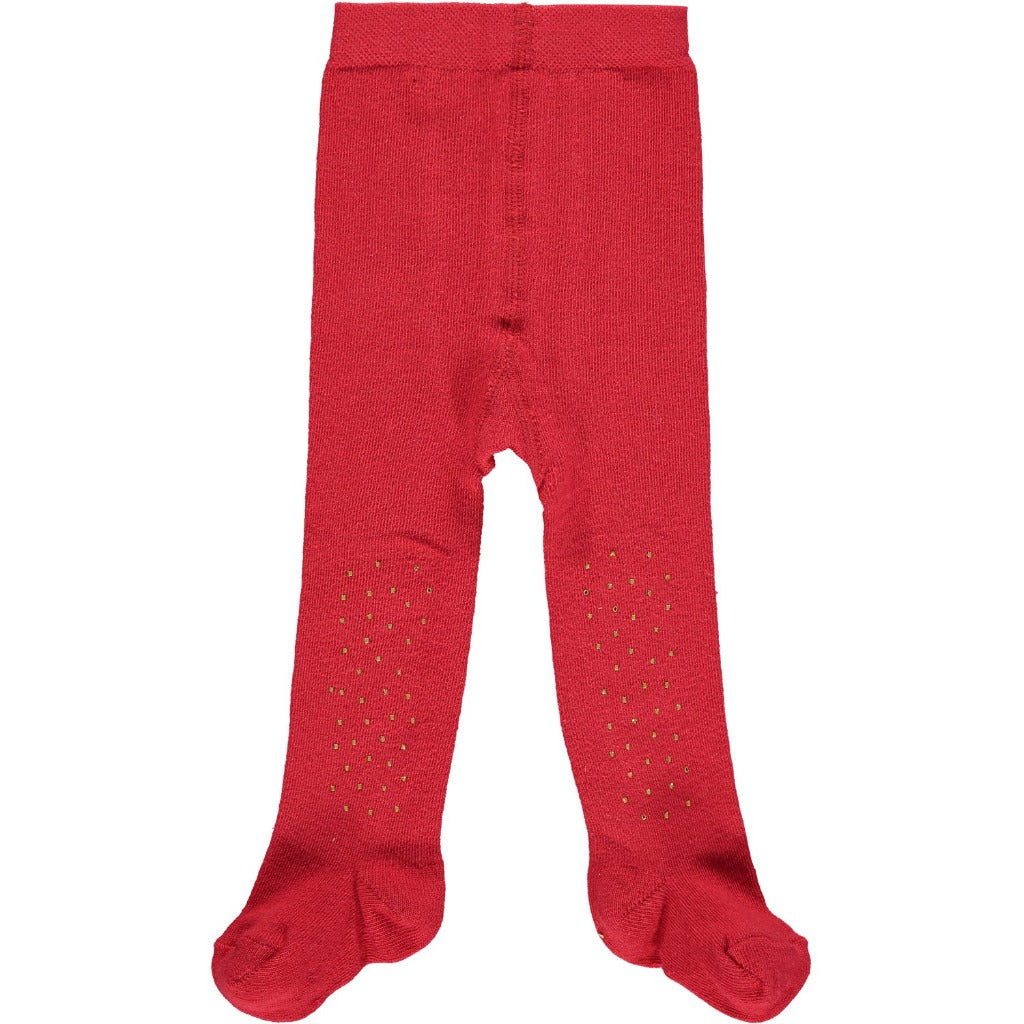 LITTLE A Diamante Tights Red LITTLE A Diamante Tights Red