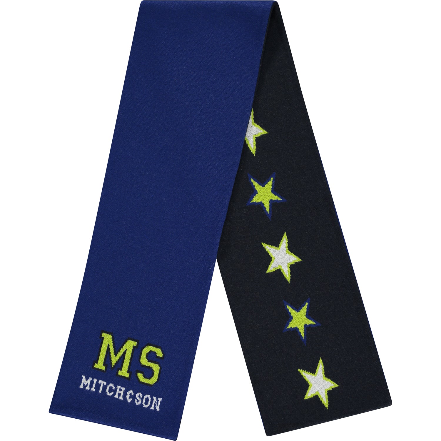 Grant Royal Blue Boys Star Logo Scarf