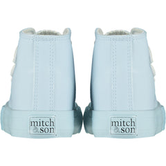 MITCH & SON Boys TRIPLE V Velcro High Top Pale Blue