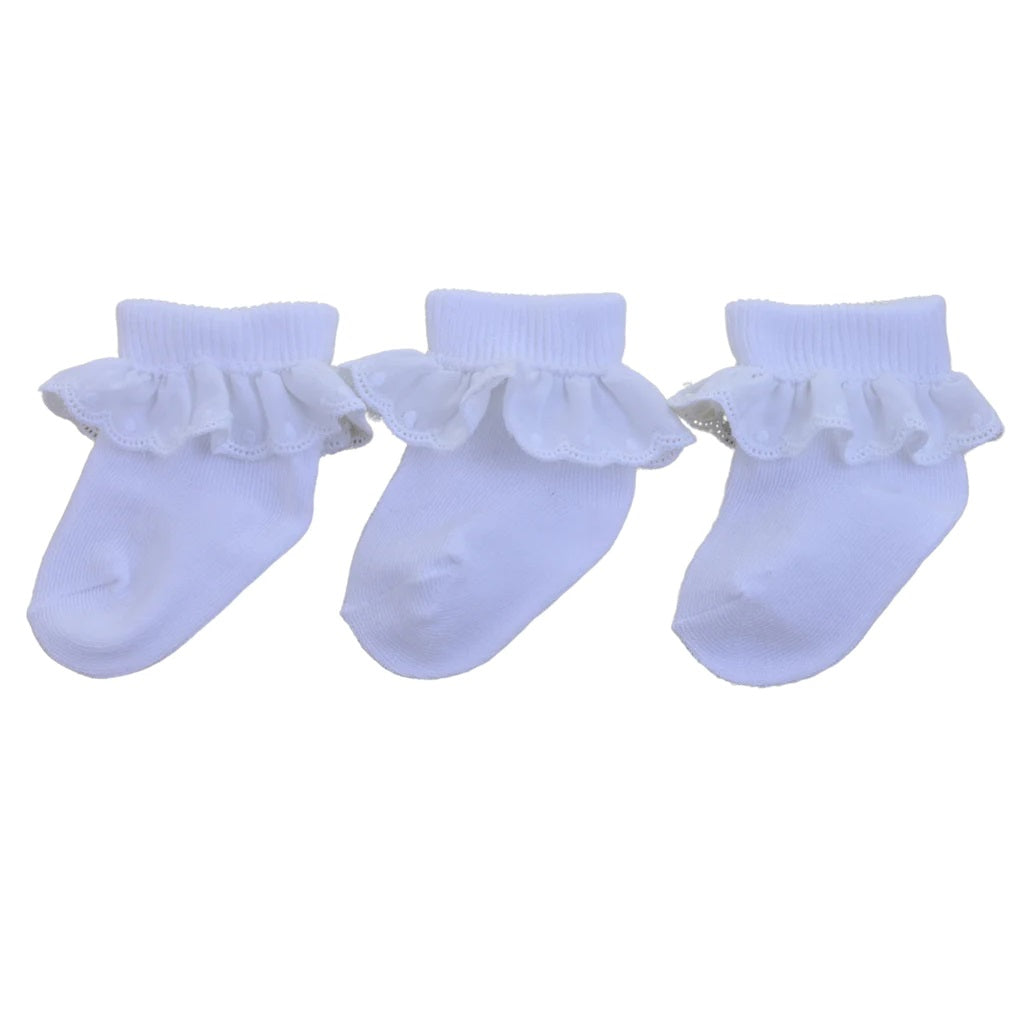 PEX Sophie Lace 3 Pair White PEX Sophie Lace 3 Pair White