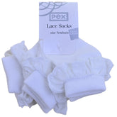 PEX Sophie Lace 3 Pair White