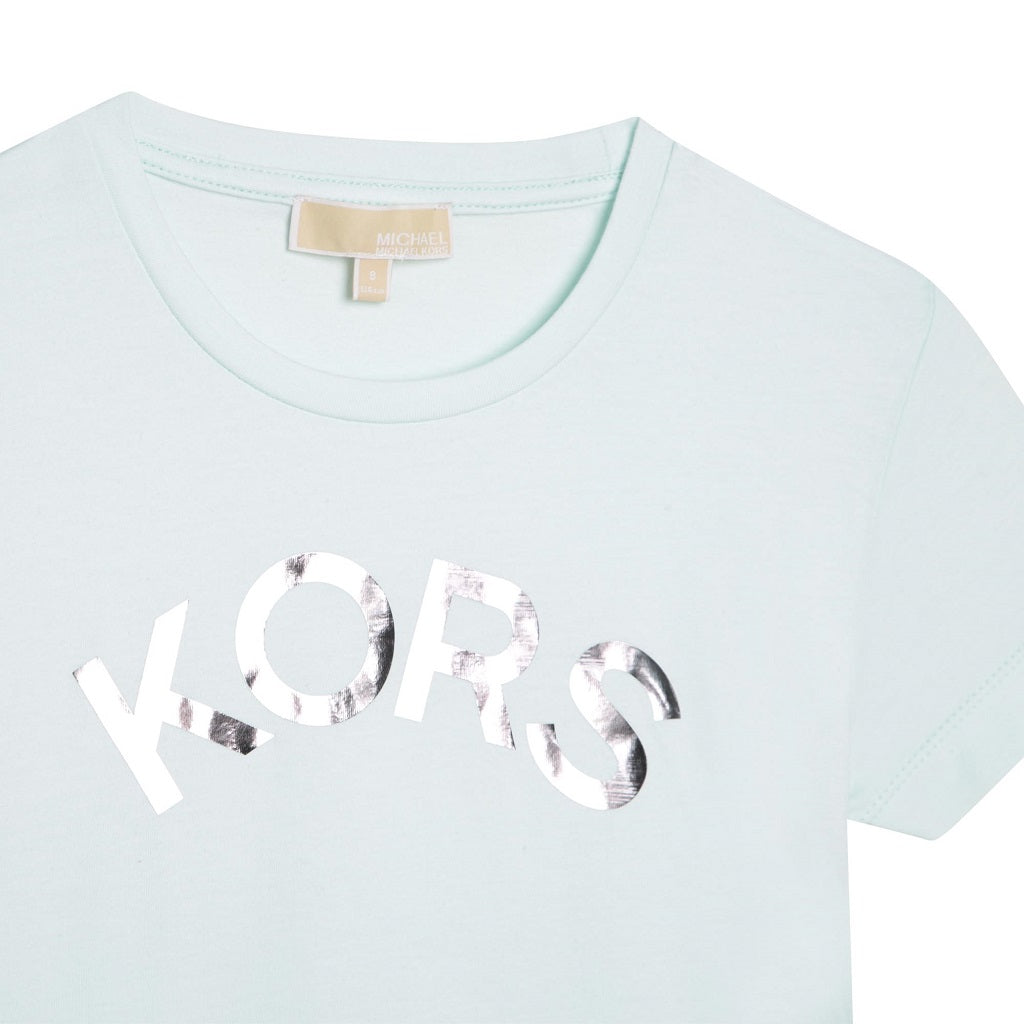 MICHAEL KORS Girls Dress Aqua MICHAEL KORS Girls Dress Aqua