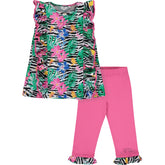 ADEE Tropical Frill Legging Set